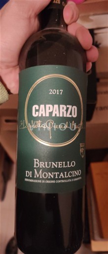 Toscana Brunello di Montalcino Caparzo 2017