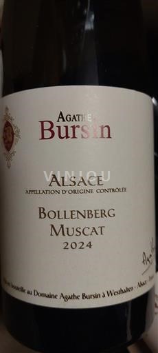 Elsass Agathe Bursin Bollenberg Muscat 2024