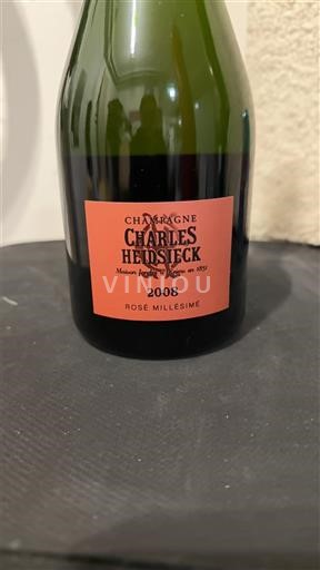 Šampanja Šampanjec Charles Heidsieck Rosé Millésimé 2008