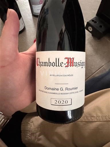 Bourgogne Chambolle-Musigny Domaine G. Roumier 2020