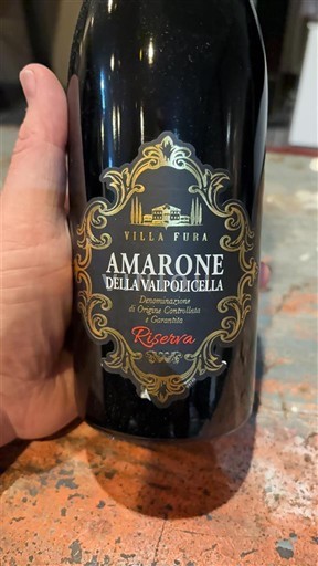 Veneto Amarone della Valpolicella Villa Fura Riserva 2015