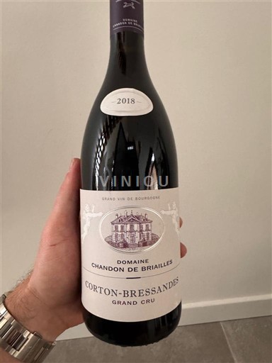 Bourgogne Corton-Bressandes Grand Cru Domaine Chandon de Briailles Corton-Bressandes 2018
