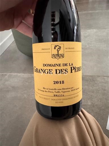 Languedoc Domaine La Grange des Pères 2018