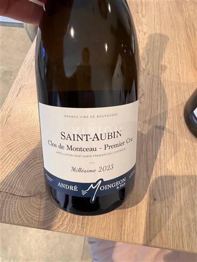Burgundija Saint-Aubin Premier Cru André Moingeon Clos de Montceau - Premier Cru 2023