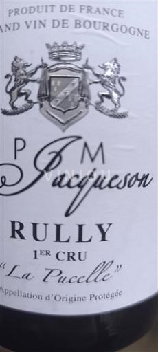 Burgundsko Rully Premier Cru Jacqueson La Pucelle 2022