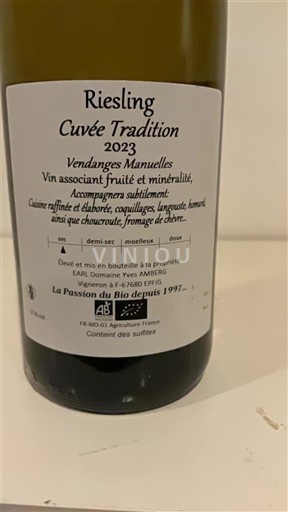 Alsace Domaine Yves Amberg Tradition 2023