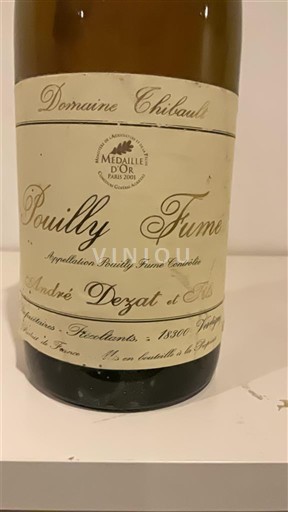 Údolí Loiry Pouilly-fumé Domaine Chevaux 2001