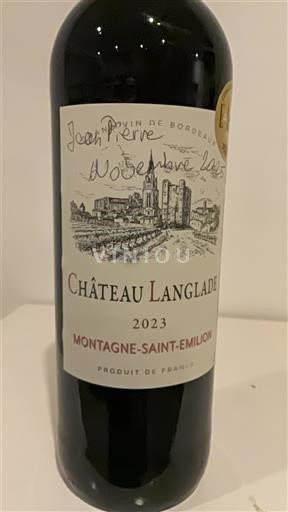 Bordeaux Montagne-Saint-Émilion Château Langlade 2023