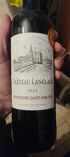 Bordéus Montagne-saint-émilion Château Langlade 2023