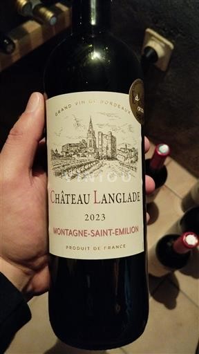 Bordeaux Montagne-saint-émilion Château Langlade 2023