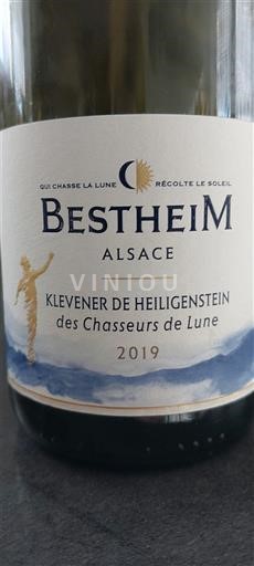 Alsace Klevener-de-heiligenstein Bestheim des Chasseurs de Lune 2019