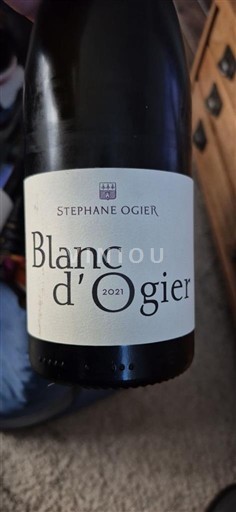 Wines Blanc sec Blanc d'Ogier Stéphane Ogier 2021 France Alps and Rhone Valley Rhône Hills IGP