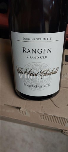 Alsace Grand Cru Domaine Schoffit Clos Saint-Théobald 2017