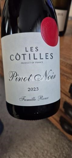 Bourgogne Les Côtille Pinot Noir 2023