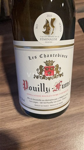Údolí Loiry Pouilly-fumé Les Chantebines Neročník