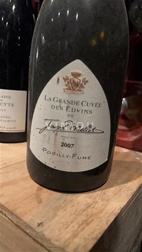 Loire-dalen Pouilly-fumé Joseph Mellot La Grande des Edvins 2007