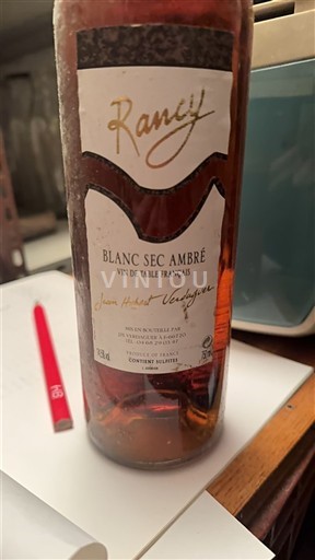 Roussillon Domaine Verdaguer Rancy Blanc Sec Ambré Ei vuosikertaa