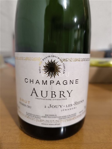 Champagne Sâm-panh Premier Cru Aubry Không niên vụ