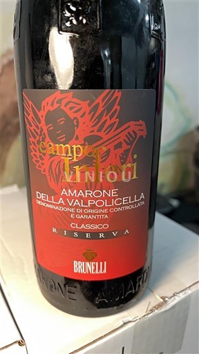 Veneto Amarone della Valpolicella Brunelli Campo Inferi 2015