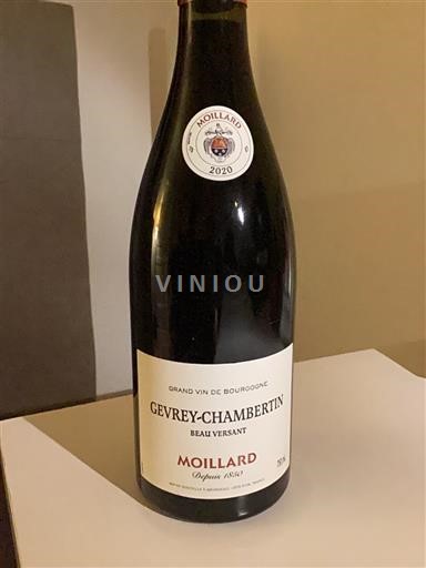 Bourgogne Gevrey-chambertin Moillard Beau Versant 2020