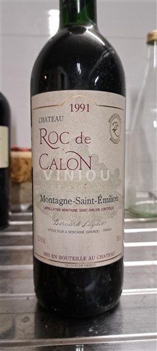 Bordeaux Montagne-Saint-Émilion Château Roc de Calon 1991