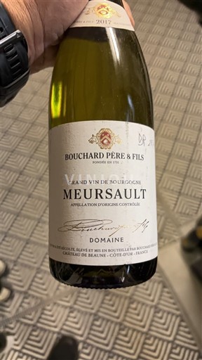 Burgundy Meursault Bouchard Père & Fils 2017