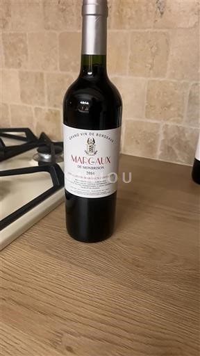 Bordeaux Margaux Grand Cru Margaux 2016