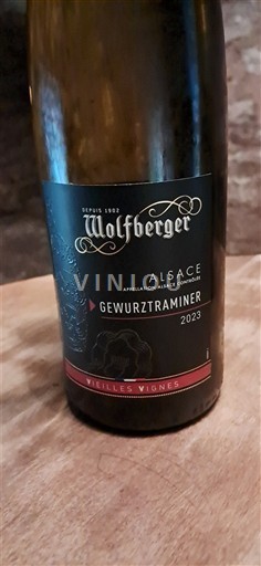 Alsace Gewurztraminer Wolfberger Vielles Vignes 2023