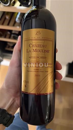 Bordeaux Moulis-en-Médoc Château La Mouline 2016