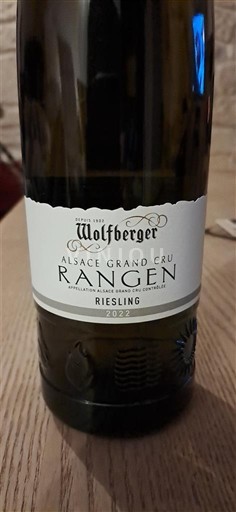 Alsace Riesling Grand Cru Wolfberger Grand Cru Rangen 2022