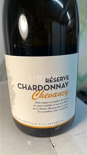 Burgundi Bourgogne Chardonnay Chevancy Réserve Chardonnay 2023