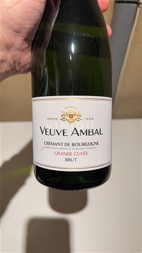 Burgundy Crémant de Bourgogne Veuve Ambal Grande 2021