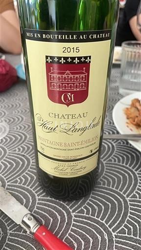 Bordeaux Montagne-saint-émilion Château Haut Langlade 2015