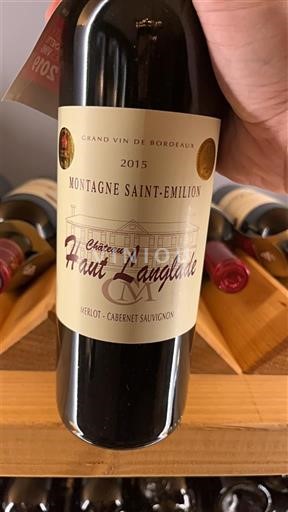 Bordeaux Montagne-saint-émilion Château Haut Langlade 2015