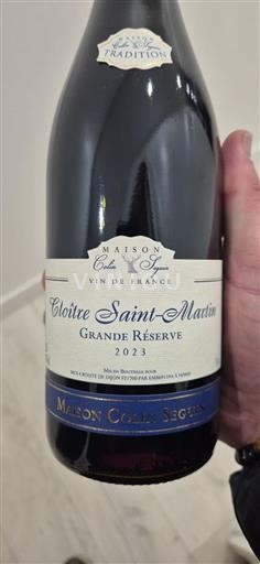 Rhônen laakso Määrittelemätön Maison Colin Seguin Cloître Saint-Martin Grande Réserve 2023