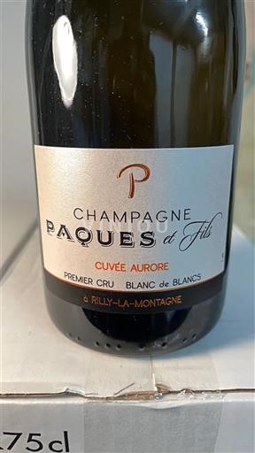 Champagne Champagner Premier Cru Paques et Fils Aurore 2021