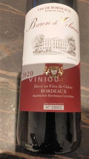 Bordeaux Baron de Clussais 2020