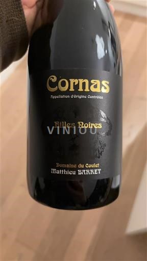 Rhône Valley Cornas Domaine Coulet Billes Noires 2021