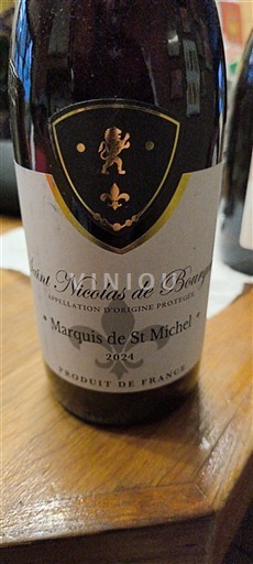 Loire-dalen Saint-Nicolas-De-Bourgueil Marquis de St Michel 2024