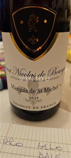 Loire-dalen Saint-Nicolas-De-Bourgueil Marquis de St Michel 2024