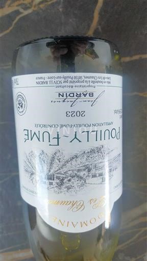 Údolí Loiry Pouilly-fumé Domaine Jean Bardin 2023