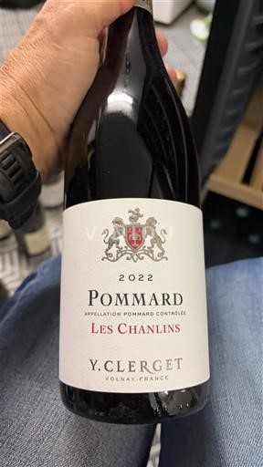 Bourgogne Pommard Y. Clerget Les Chanlins 2022