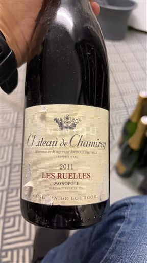 Borgogna Mercurey Premier Cru Château Chamirey Les Ruelles Monopole 2011