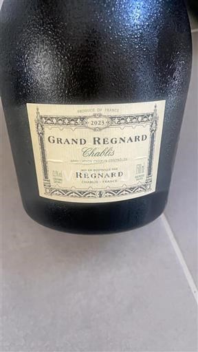 Borgogna Chablis Régnard Grand Régnard 2023