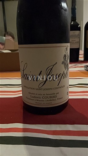 Rhônen laakso Saint-Joseph Ludovic Courbis Ei vuosikertaa