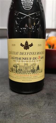 Rhônen laakso Châteauneuf-du-Pape Château S Fines Roches 2020