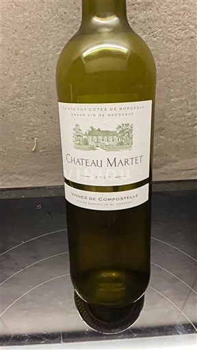 Bordeaux Sainte-Foy-Bordeaux Château Martet Voyage de Compostelle 2020