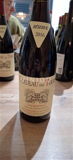 Vallée du Rhône Vacqueyras Château S Tours Réserve 2016