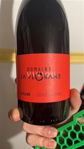 Rhônen laakso Côtes-du-rhône Domaine La Florane À Fleur 2024