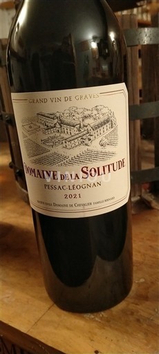 Бордо Пессак-Леоньян Domaine La Solitude 2021